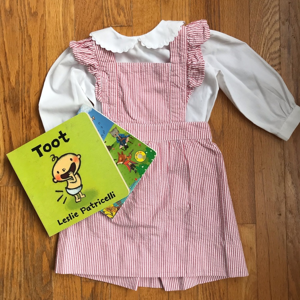 Girls 2T Seersucker Penny and Undershirt